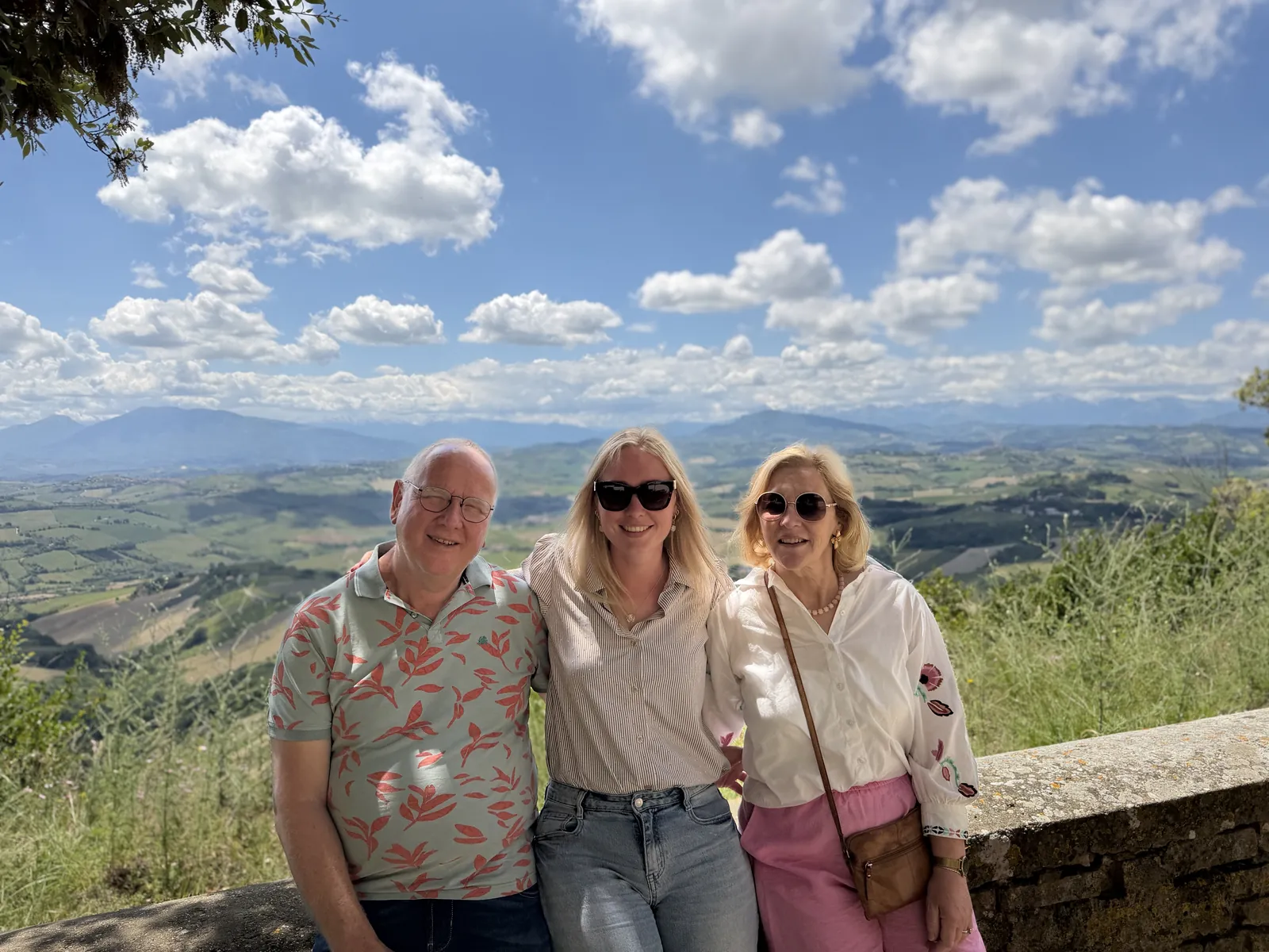 Uitzicht vanaf Ripatransone over de Sibillini